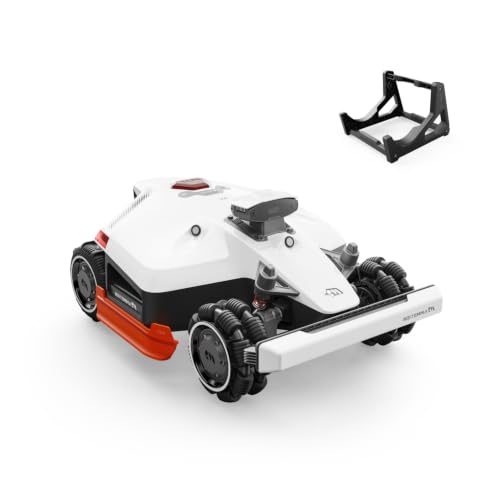 Mammotion LUBA 2 AWD 5000HX Robot Lawn Mower with Cleaning Stand, Mowing 1.25 Acres, All-Wheel-Drive for 80% Slope, UltraSense AI Vision & RTK Auto-Mapping, 2.2"-4.0" Adjustable Cutting Height