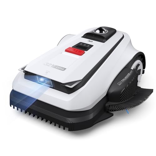 ECOVACS Goat A2000 LiDAR PRO Robot Lawn Mower, Dual LiDAR Navigation | For Lawn up to 1/2 Acre, Wire-Free Auto Mapping, Built-in TruEdge Edge Trimmer, AIVI 3D Obstacle Avoidance, App Control