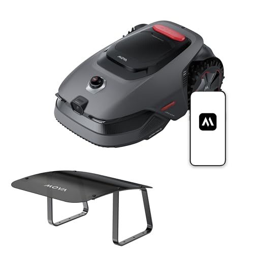 MOVA MOVA LiDAX Ultra 1000 Robot Lawn Mower Wire Free with Garage for — Build quality and design details up close