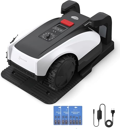ECOVACS Goat O1000 RTK Care Kit Robotic Lawn Mower with RTK Precision — Our hands-on testing setup for robot lawn mower cost guid