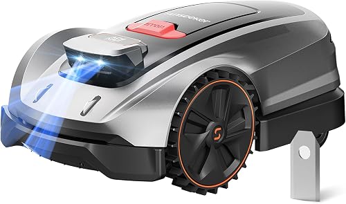 Sunseeker X3 Plus Robot Lawn Mower, Wire-Free Robotic Mower for 0.3 Ac — Real-world performance testing in action