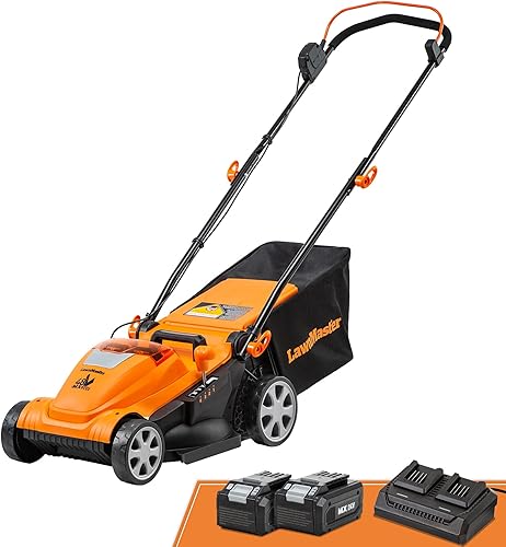 LawnMaster CLMF4815E 48V MAX 15-inch Brushless Cordless Lawn Mower wit — Real-world performance testing in action