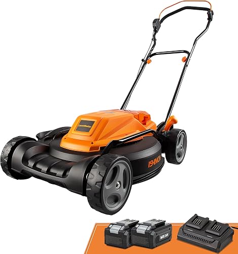 LawnMaster CLMF4819X 19-inch Brushless Cordless Lawn Mower with 2X24V — Real-world performance testing in action