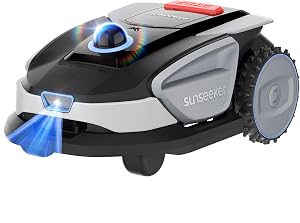 Sunseeker S4 LiDAR Robot Lawn Mower for Up to 0.25 Acre (1000 m²), Vision AI + 360° 3D LiD